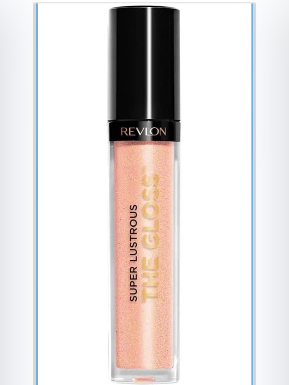 Revlon Super Lustrous Lip Gloss,Hydrating, High Shine Finish, 255 Sandstorm